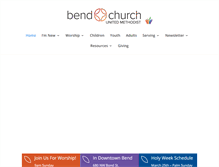 Tablet Screenshot of bendumc.org